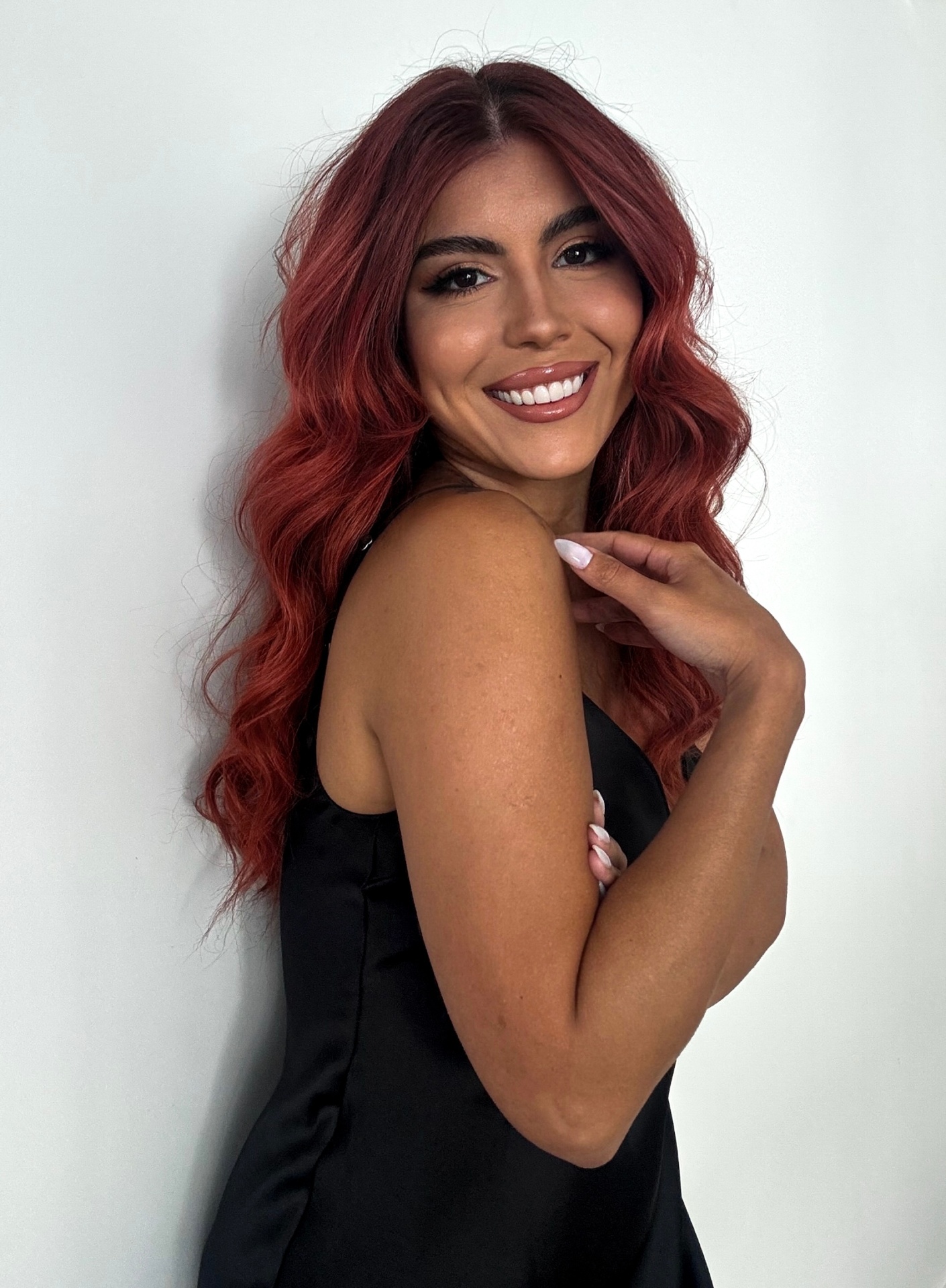 Donna in tenuta professionale
